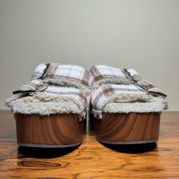 NEW JESSICA SIMPSON Cyriss Cozy Open Toe Platform Sandals - Picture 5 of 12